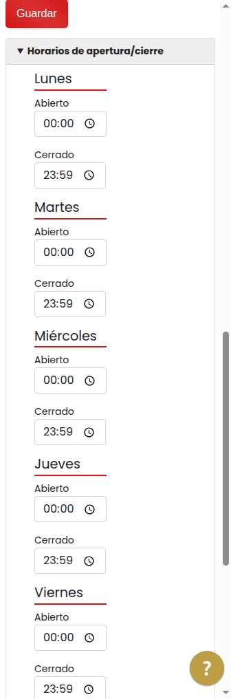Panel de Gestión de Control de Acceso Net4One
