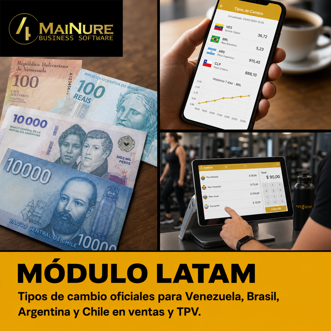 Módulo LATAM Exchange Rates (Multidivisa)