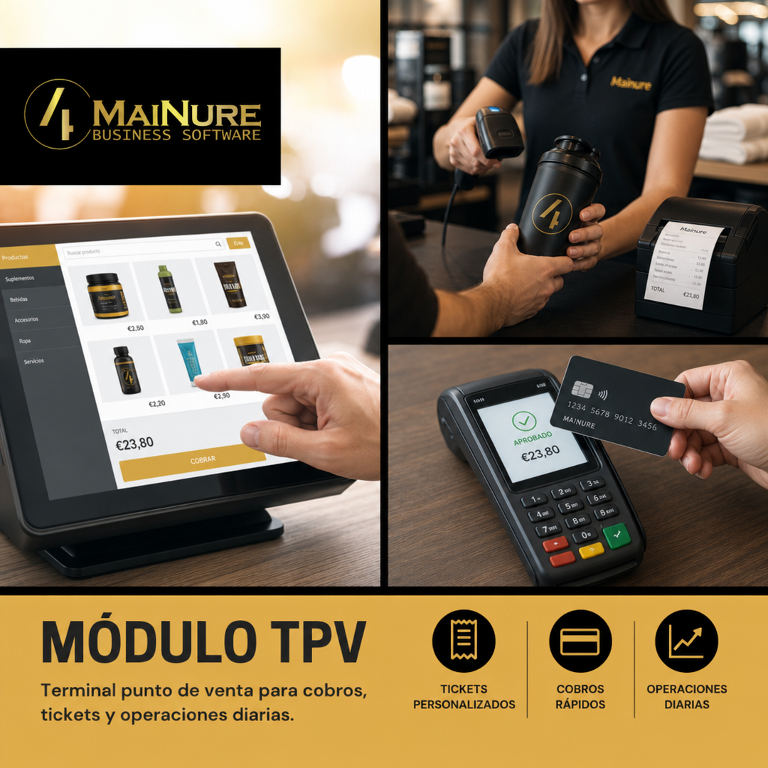 Módulo TPV Táctil de Mostrador