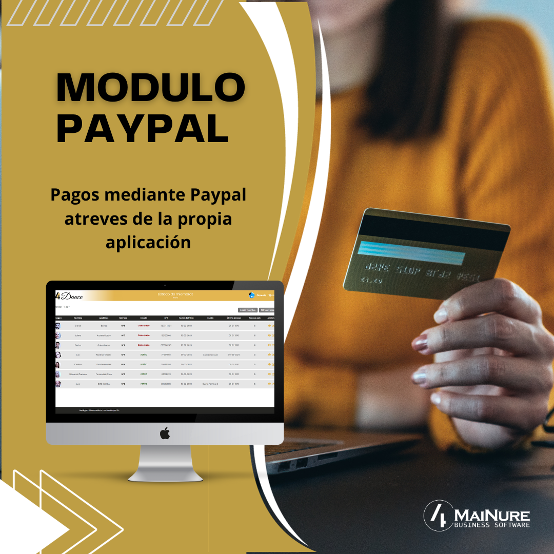 Módulo Pasarela PayPal