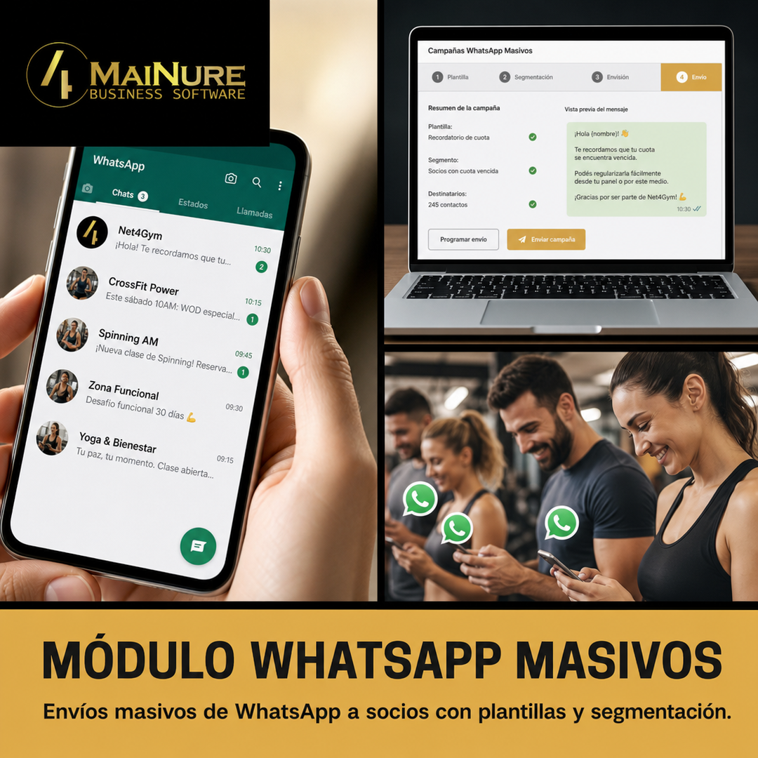 Módulo Notificaciones Masivas por WhatsApp